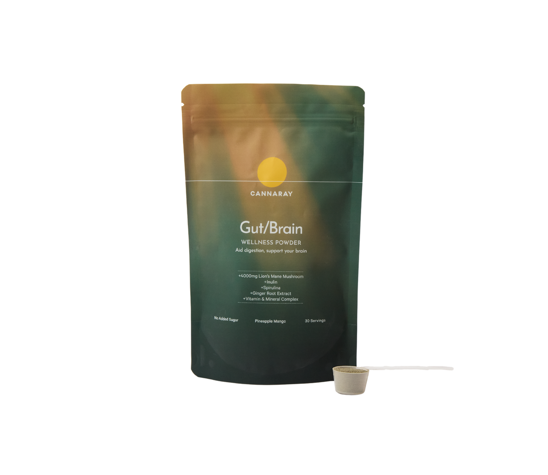 Cannaray Gut/Brain Powder - Mango & Pineapple Blend product photo