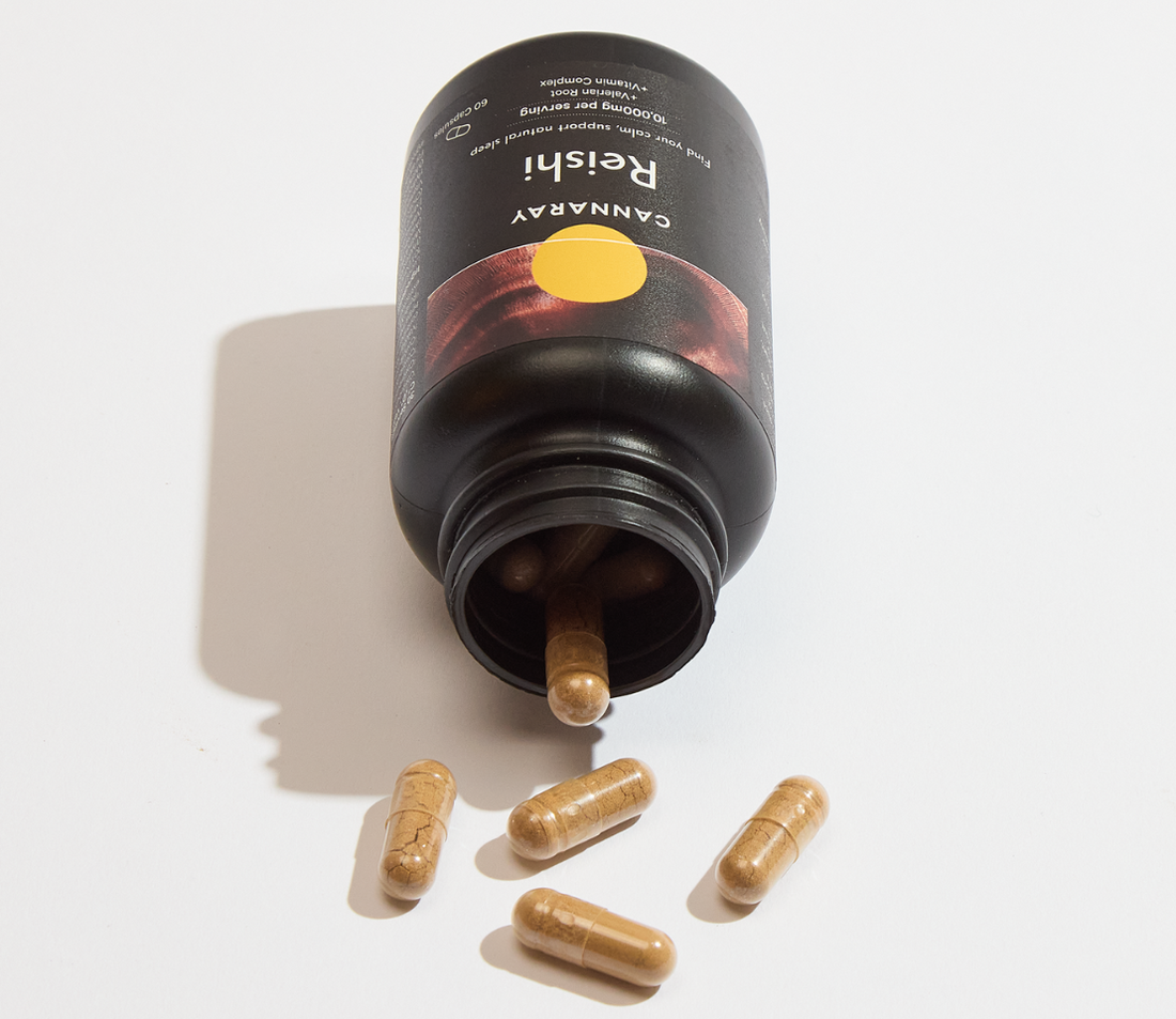 Cannaray Reishi Mushroom Capsules product photo