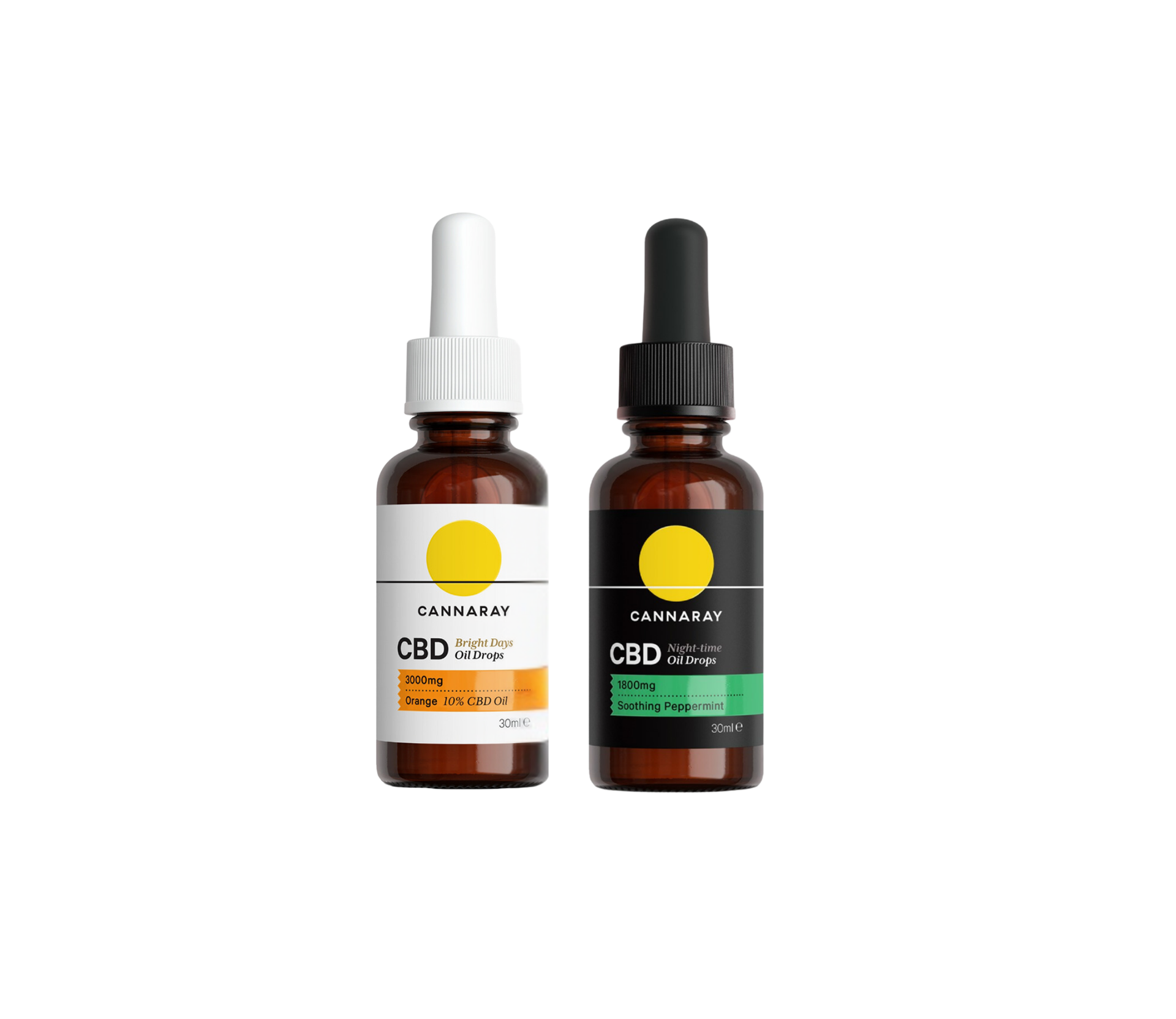 Day & Night CBD Oil Kit – Orange and Peppermint