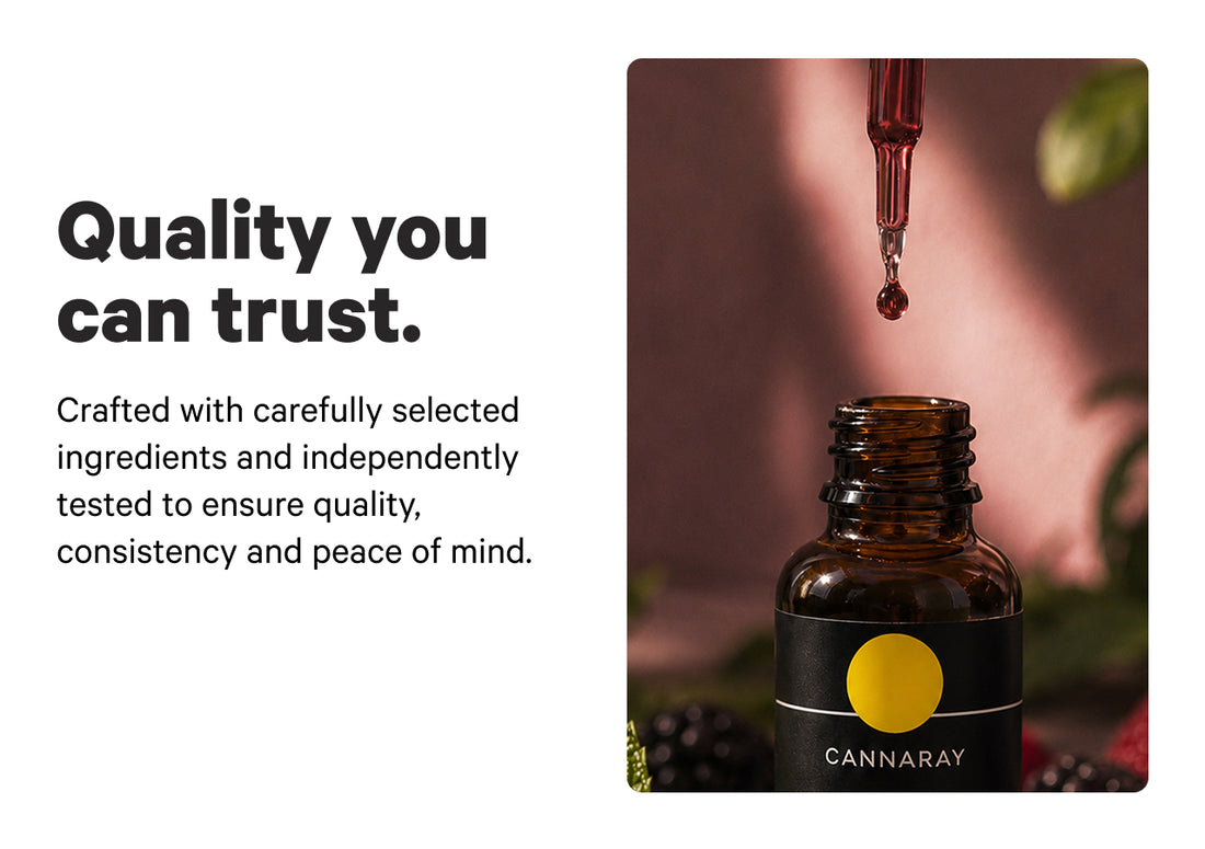 Cannaray Night Time Oil Drops - Forest Fruits product photo