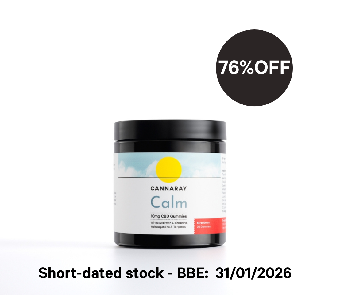 Calm Gummies | CBD & Ashwagandha | Cannaray