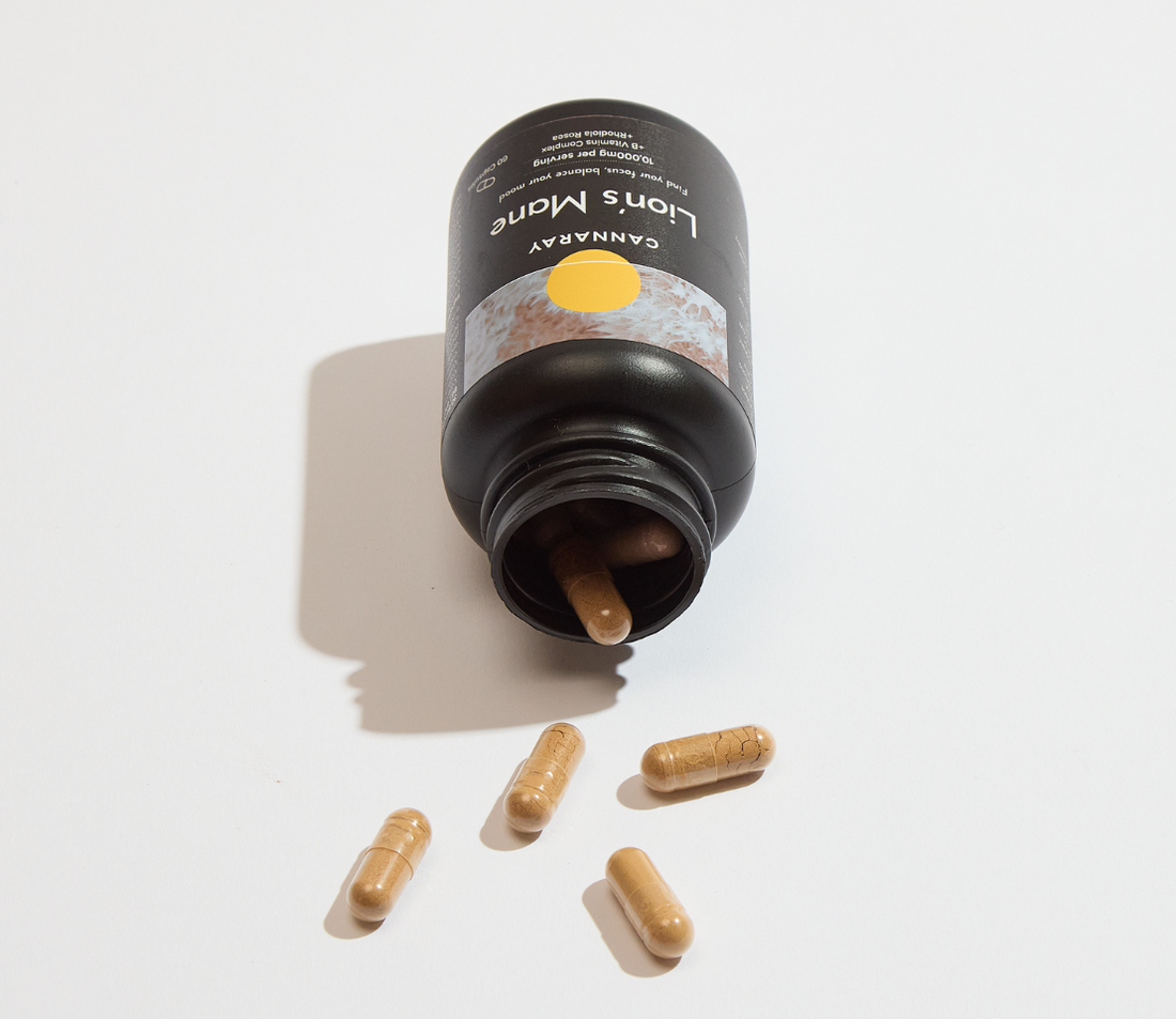 Cannaray Lion’s Mane Capsules product photo