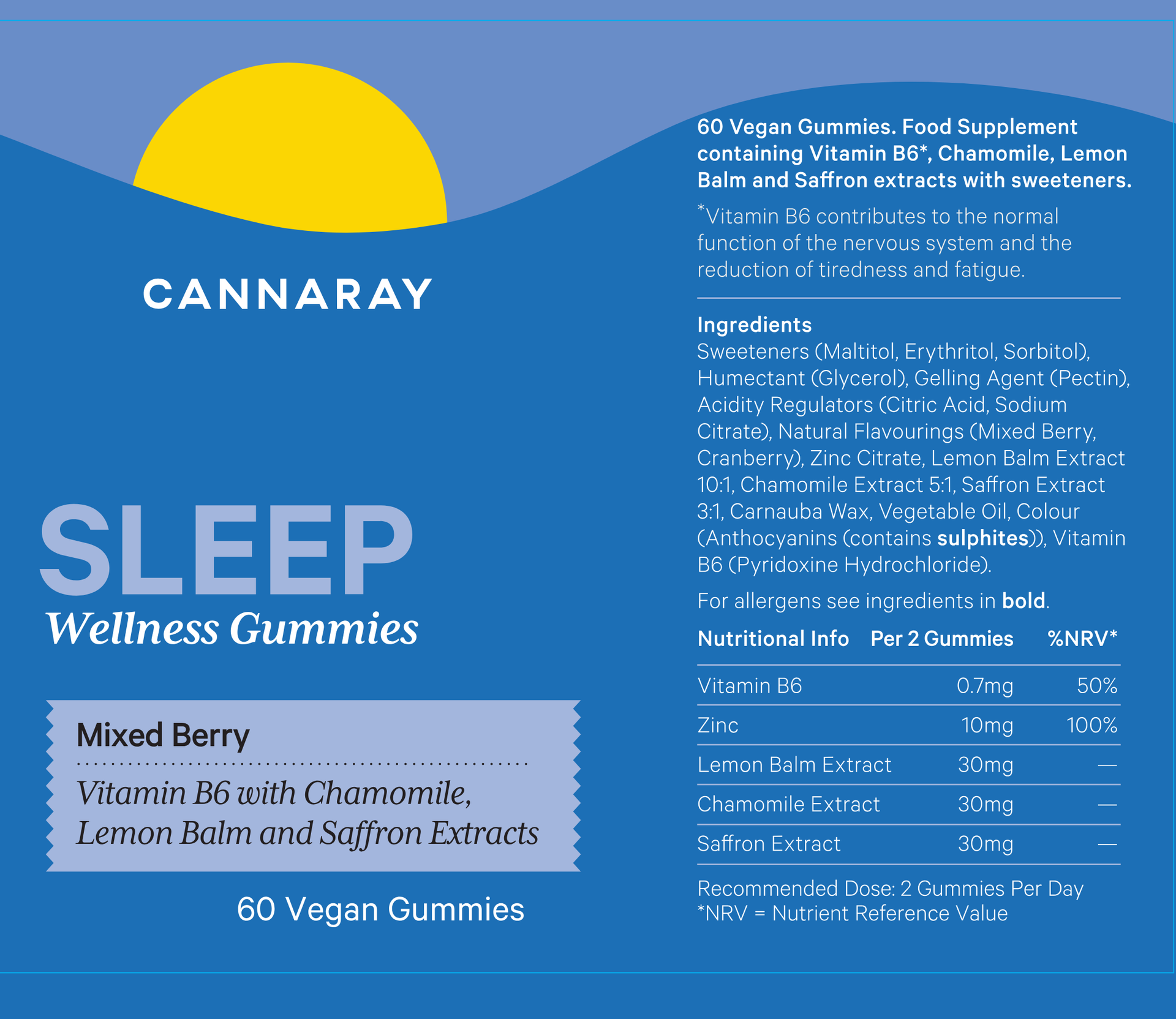 Mixed Berry Sleep Gummies