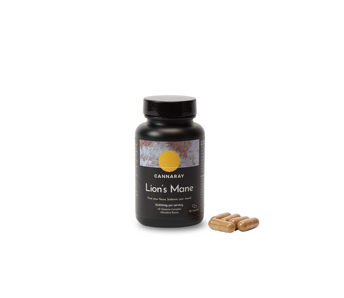Cannaray Lion’s Mane Capsules product photo