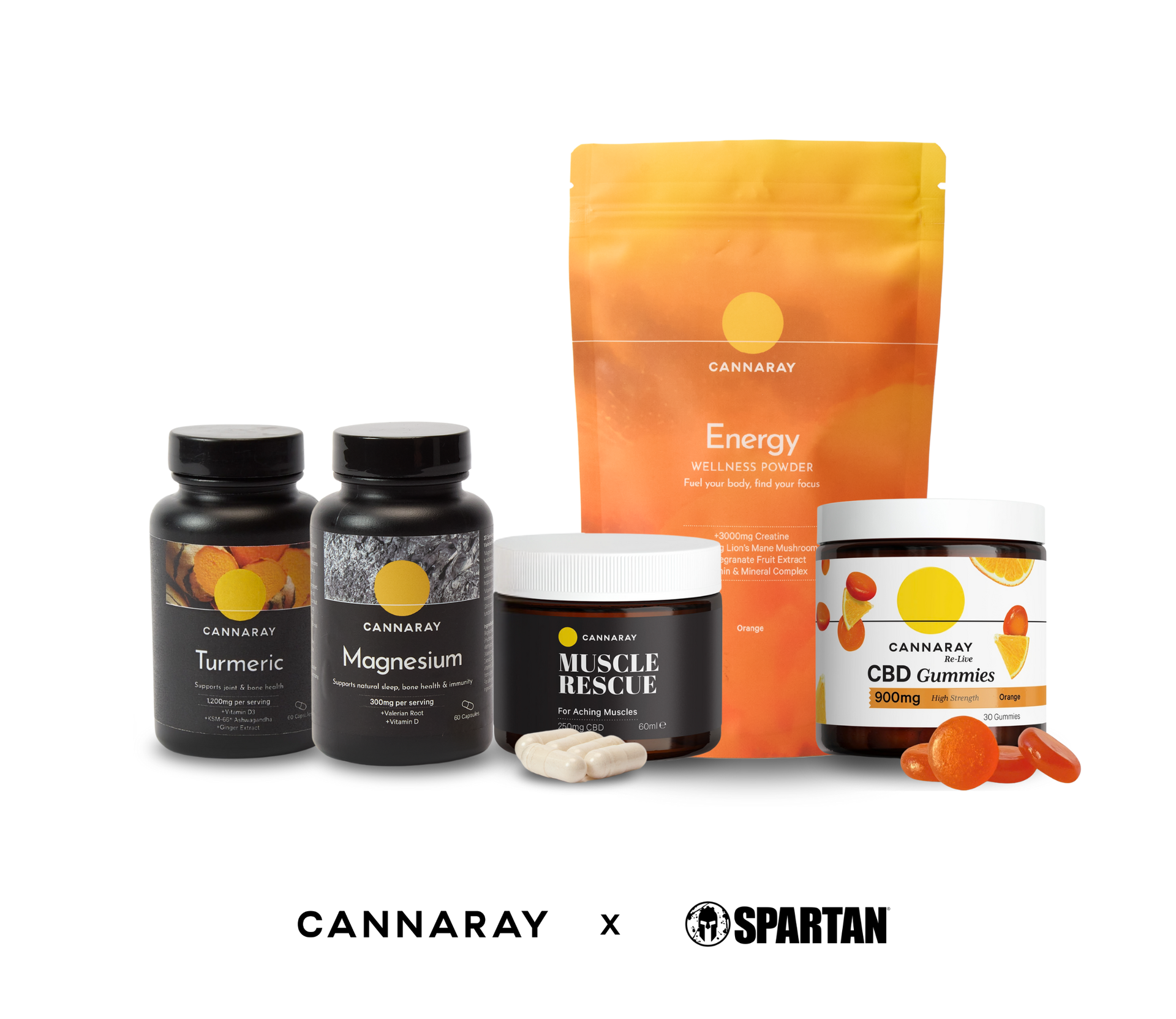 Exercise + Recovery Support Bundle - Spartan Edition