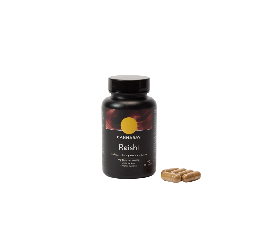 Cannaray Reishi Mushroom Capsules product photo