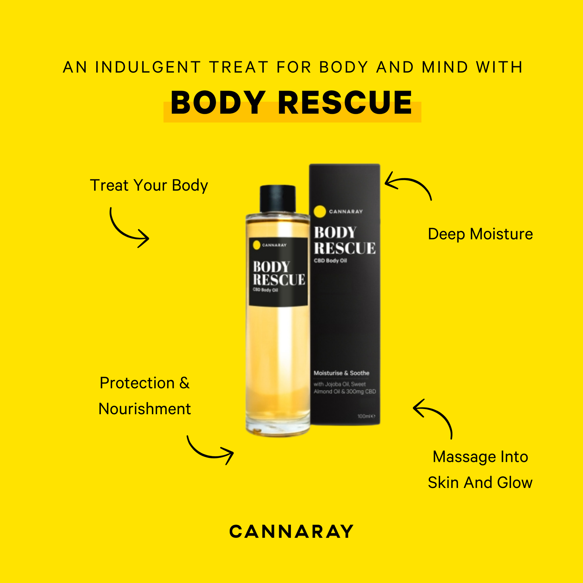 Body Rescue CBD Body Oil