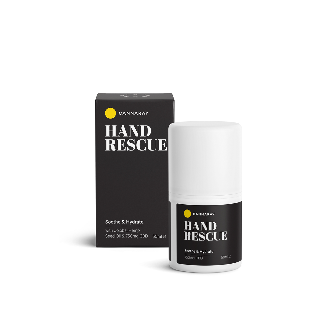 Cannaray Hand Rescue CBD Hand Cream product packshot