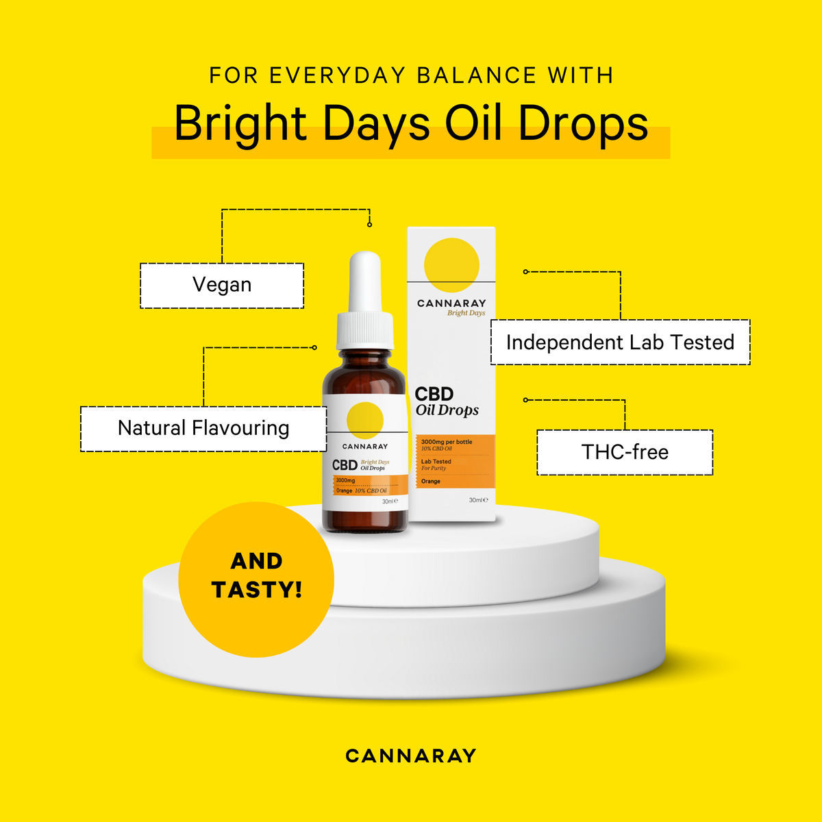 Orange CBD Oil | Bright Days CBD Oil Drops | Cannaray Orange CBD Oil | Bright Days CBD Oil Drops | Cannaray