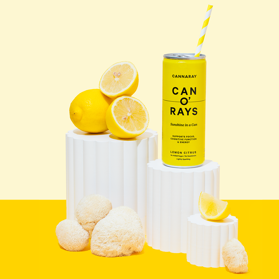 Cannaray Can O’Rays Functional Wellness Drink - Lemon product photo