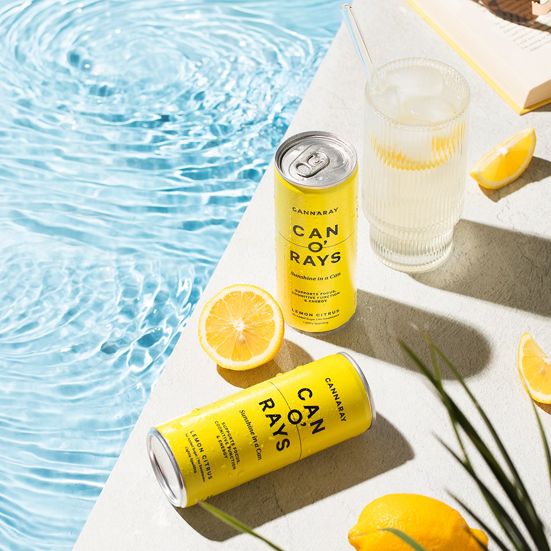 Cannaray Can O’Rays Functional Wellness Drink - Lemon product photo