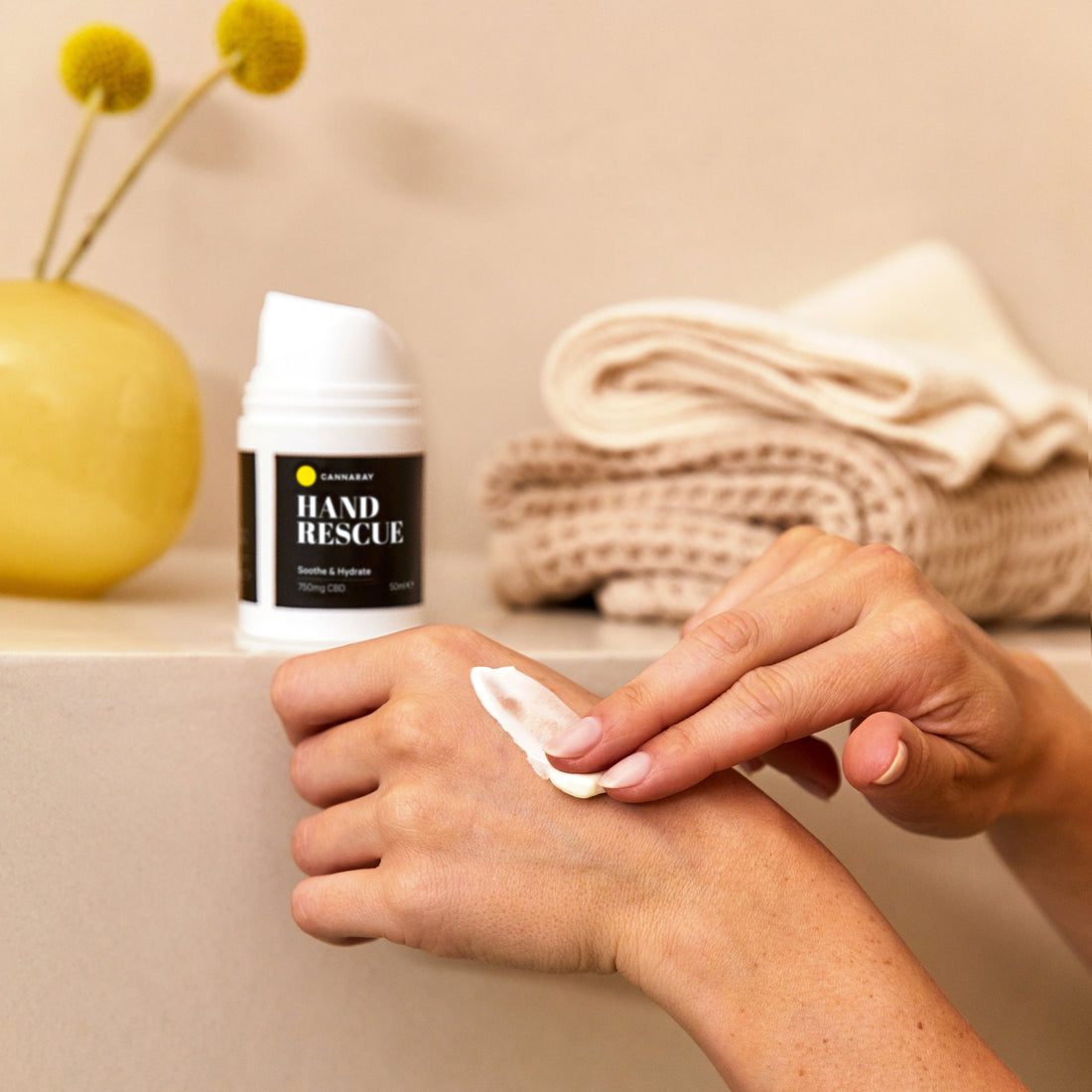 Cannaray Hand Rescue CBD Hand Cream product photo