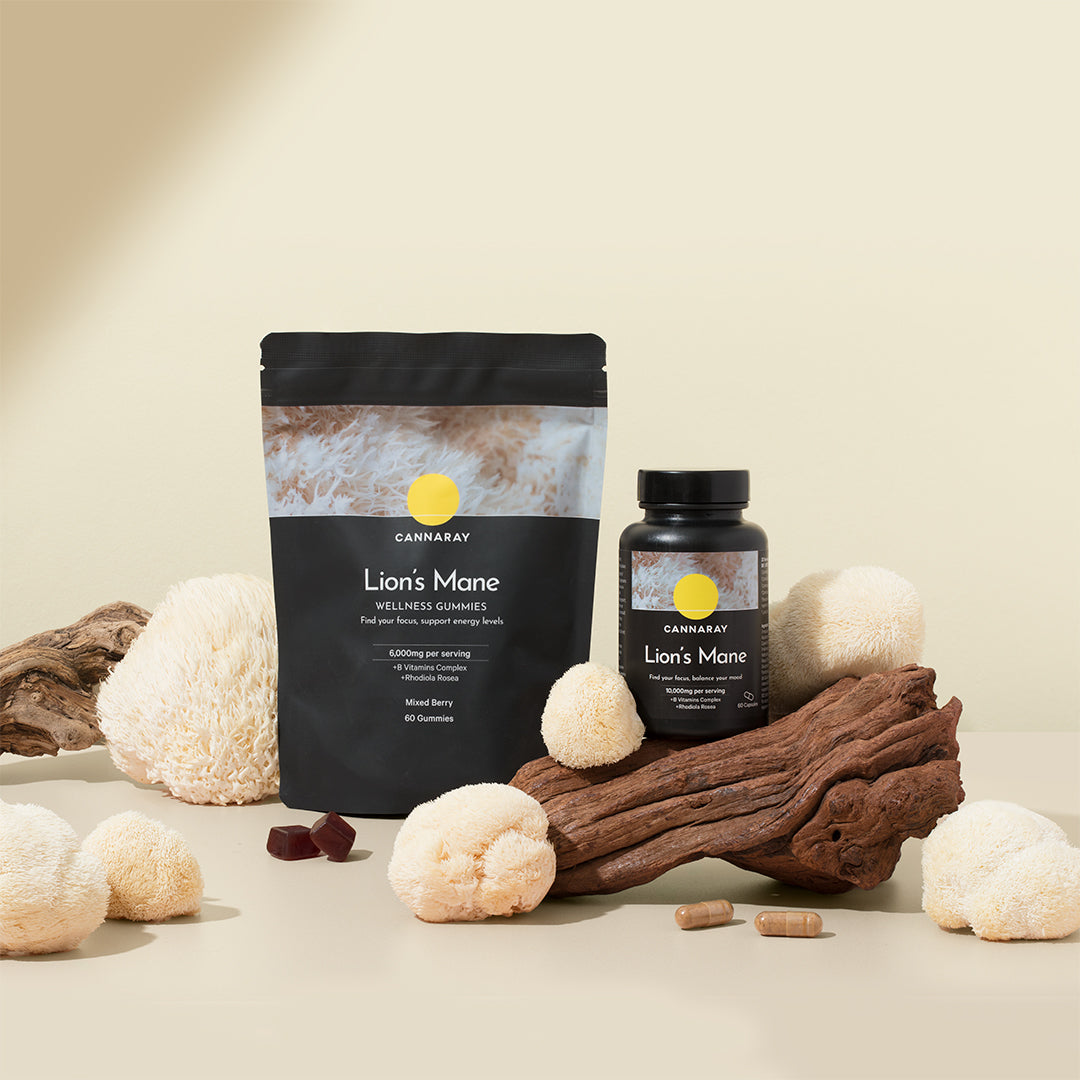 Lion's Mane Capsules | Mushroom Capsules | Cannaray