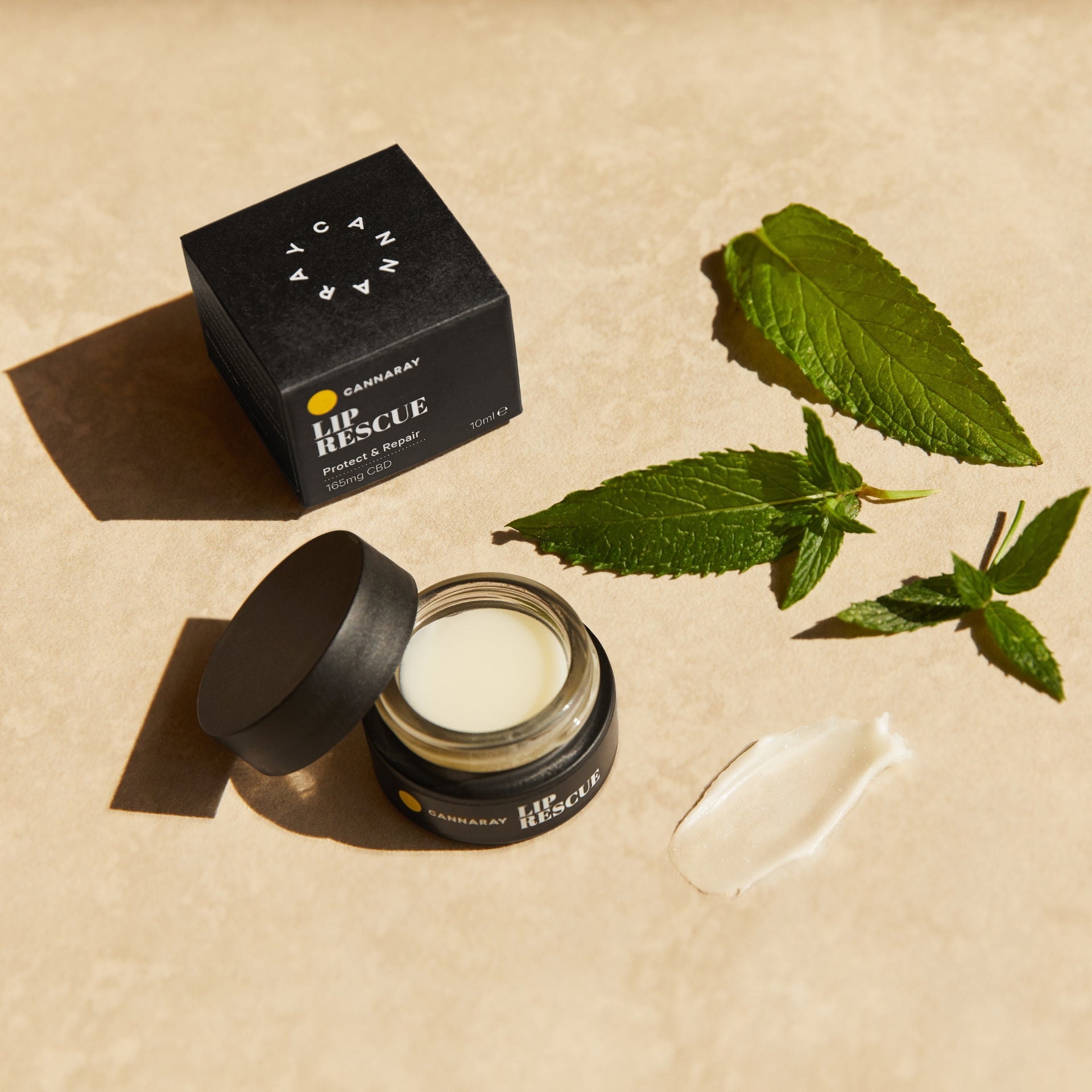 Cannaray CBD Lip Rescue Ingredients