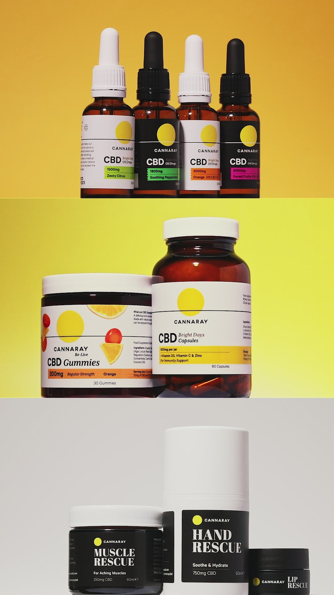 Cannaray Bright Days Oil Drops - Lime & Juniper product video